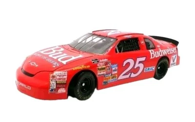 American Muscle Car NASCAR 1995 Ken Schrader 25 Budweiser Monte Carlo ERTL 1:18 - Image 1 of 4