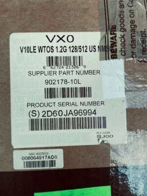 Wyse Thin Model Vx0 V10le Wtos 1.2g 128/512 Wtos 902178-10L (BRAND NEW) DDR4 - Image 1 of 3