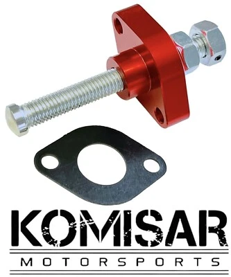 Kawasaki PRAIRIE 300 360 400 KVF CNC MANUAL CAM CHAIN TENSIONER - RED - USA - Image 1 of 4