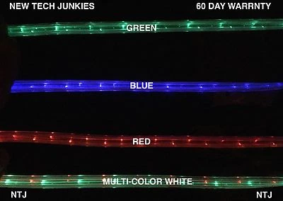 FLAT FLOW MOVING LIGHT LED el charger cable for SAMSUNG GALAXY S7 S6+ MICRO USB - Image 1 of 4