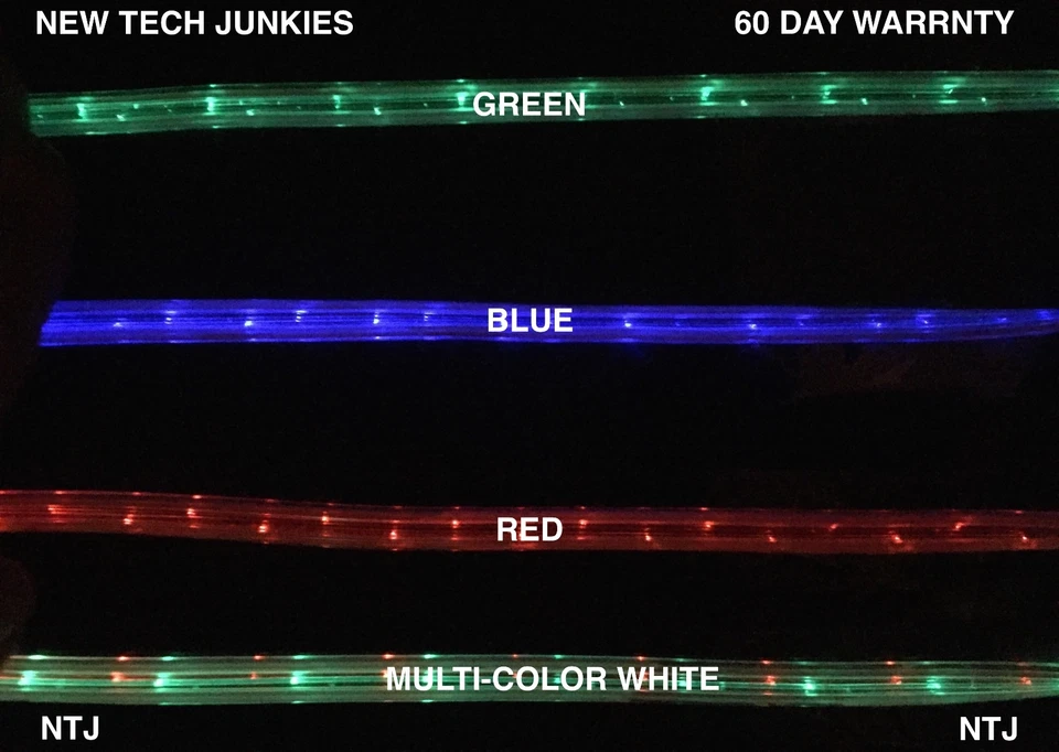 FLAT FLOW MOVING LIGHT LED el charger cable for SAMSUNG GALAXY S7 S6+ MICRO USB - Image 1 of 4