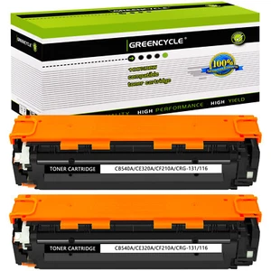 2PK CF210A BK Kaseta z tonerem pasuje do HP 131A LaserJet Pro 200 MFP M276n M276nw - Zdjęcie 1 z 24