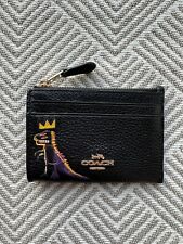 Coach X Jean-Michel Basquiat Dinosaur Card/Coin/Key Holder