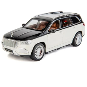 1:24 MAYBACH GLS GLS600 ALLOY LUXY CAR MODEL SIMULATION DIECASTS METAL TOY - Picture 1 of 18