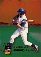 1996 Signature Rookies Autobilia Previews #B4 Johnny Damon