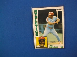 Topps O-Pee-Chee 1984 #210 Joe Morgan casi nuevo + #2 - Imagen 1 de 2