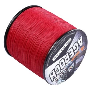 Red 100m-2000m Dorisea Dynema PE Braided Fishing Line 10LB-300LB Agepoch - Picture 1 of 10