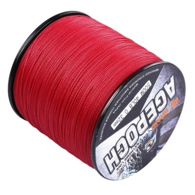 Red 100m-2000m Dorisea Dynema PE Braided Fishing Line 10LB-300LB Agepoch   - Image 1 of 4