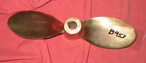 Hélice de marinero Mi Wheel 12 x 7 bronce 2 hojas mano derecha 7/8" diámetro (B953) - Imagen 1 de 2