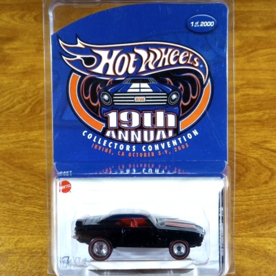 Hot Wheels RLC 19th Collectors Convention '69 Firebird T/A 1 of 2000 Black 2005 - Image 1 of 3