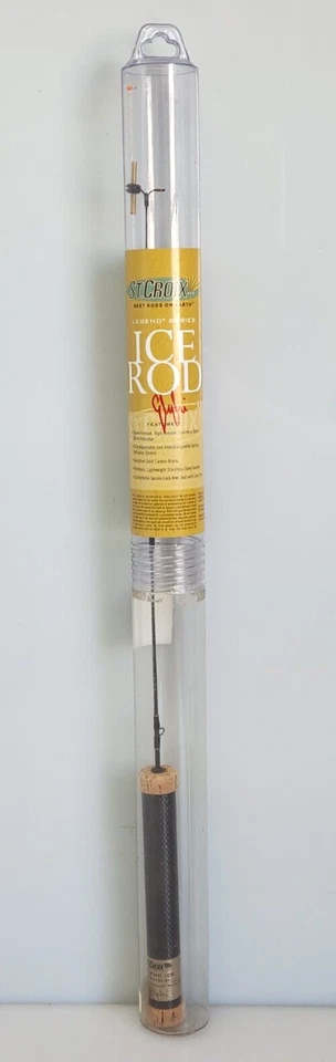 St Croix Legend 系列 24 英寸冰棒编织石墨手柄 First Ed LIRA24UL 全新 — 第 1/4 张图片