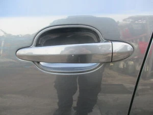 BMW E60 E61 5 SERIES PASSENGER DOOR HANDLE + CAP PLATINUM GREY - Picture 1 of 3
