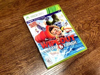 Wipeout: Create & Crash (Microsoft Xbox 360, 2013) TESTED & WORKING - Image 1 of 4
