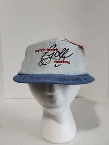 Vintage Myrtle Beach Golf Masters Hat Cap Adjustable Strap Made In USA - Picture 1 of 13