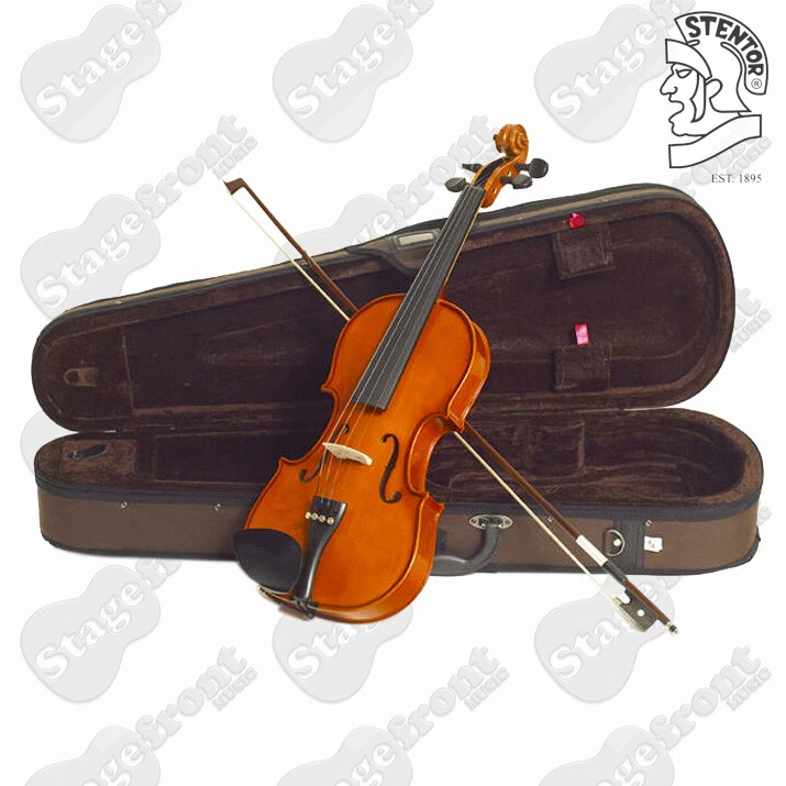 STENTOR STANDARD VIOLIN OUTFIT 1/2 SIZE A GOOD STARTER FOR STUDENTS - S1324 - image 1 of 1
