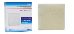 Calcium Alginate Wound Dressing 4.25" x 4.25" Sterile Box of 20 - Picture 1 of 3