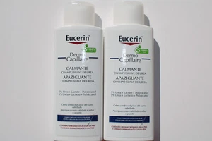 2x Eucerin DermoCapillaire Calming Urea Shampoo 250ml (8.45floz) - Picture 1 of 1