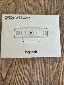 LOGITECH C930e ULTRA WIDE ANGLE WEBCAM 960-000971 NEW - Afbeelding 1 van 2