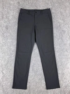 Cuts AO Pants Mens 31x32 Black Slim Straight Fit Performance Commuter Golf - Picture 1 of 16