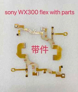 1pc Sony Cybershot DSC-WX300 WX350 Objective Base Flex Ribbon With Components - Picture 1 of 1