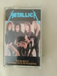 METALLICA The 5.98 E.P. Garage days Re-revisited Greek Cassette Tape - Picture 1 of 6