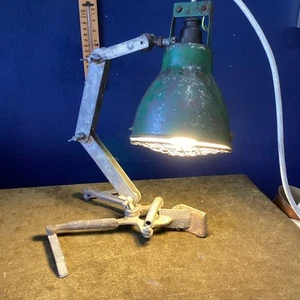F.E.W Industrial Angle Poise Clamp On Or Stand Alone Industrial Inspection Lamp - Picture 1 of 16