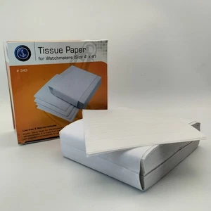 Watchmakers TISSUE PAPER for parts repairs mechanical - Bild 1 von 1