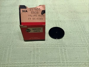 RCA OEM Teil 117405 Transistor Radio Lautstärkeregler flacher Regler  - Bild 1 von 3
