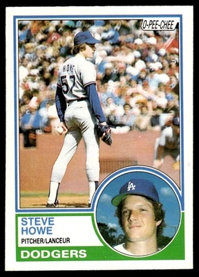 1983 O-Pee-Chee Steve Howe Los Angeles Dodgers #170 - Image 1 of 2