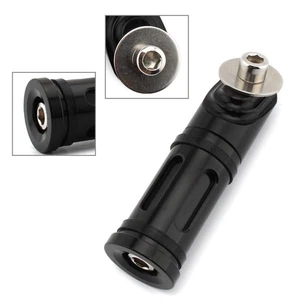 For Harley Dyna Fat Bob FXDF Side Stand Kickstand Extension Kit Foot Pedal Black - Picture 1 of 10