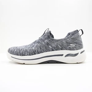 Skechers GoWalk Arch Fit grau Strick Stretch Komfort Slipper Turnschuhe - 8 - Bild 1 von 7