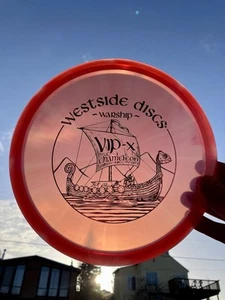 Disc Golf Disc Westside Chameleon X Warship Collectable Very Rare Midrange - Picture 1 of 10
