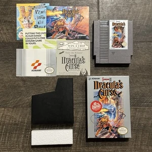 Castlevania 3 Draculas Curse Nintendo NES 1990 Complete CIB Inserts & Manual - Picture 1 of 18