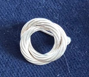 Sterling Silver Knot Brooch - Picture 1 of 4