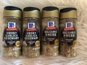 McCormick Limited Edition Finishing Salt Set Of 4 Salts Free Shipping - Picture 1 of 1