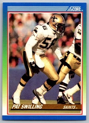 1990 Score Pat Swilling New Orleans Saints #55 - Image 1 of 2