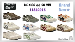 Onitsuka Tiger MEXICO 66 SD VIN Unisex 10 color Authentic 1183C015 US4-14 NEW - Picture 1 of 92