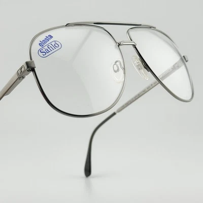 Vintage SAFILO SPORTING 105/P Eyeglasses Italy Frame 61mm Eyewear Pilot Specs - Image 1 of 4