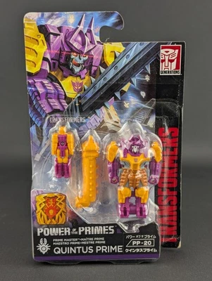 Transformers Power of the Primes Quintus Prime SEALED Takara PP-20 POTP Bludgeon - Image 1 of 4