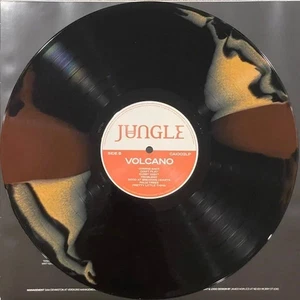 JUNGLE Volcano LP Turntable Lab exclusive numbered Molten x/1000 - Picture 1 of 2