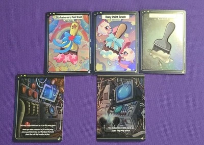 Neopets Battledome TCG: 25 aniversario - pinceles/piezas de rayos de laboratorio Foto 1 de 4