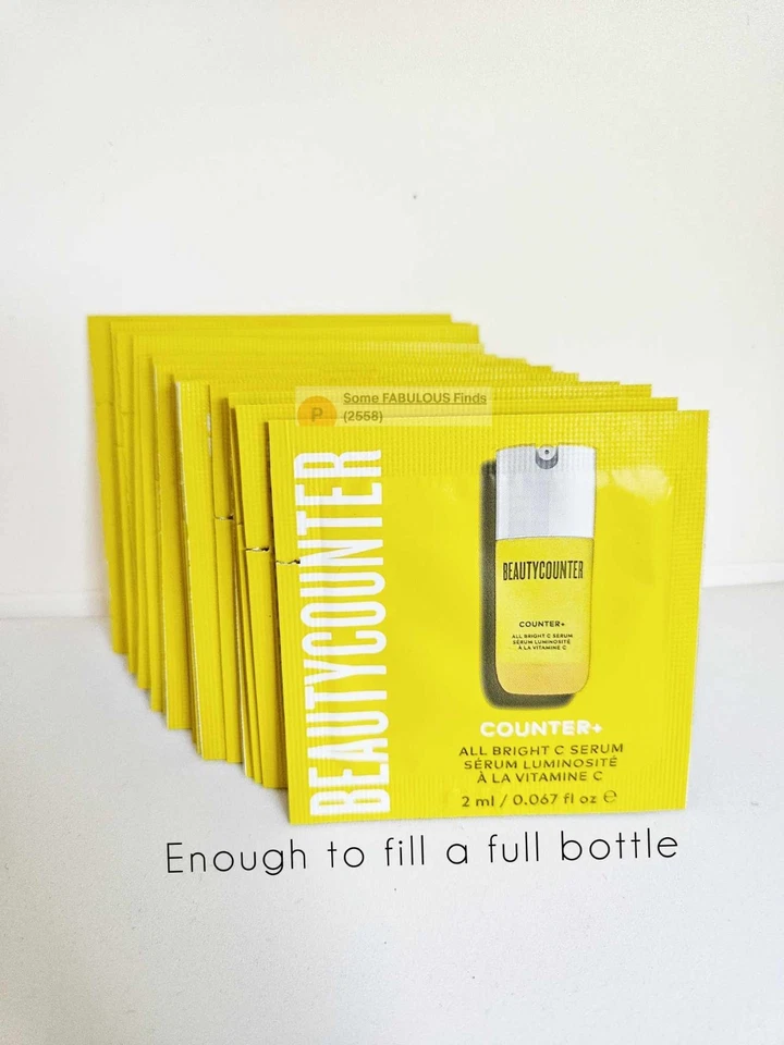  Beautycounter Counter All Bright C Serum Sample 2 ml Daily Use 