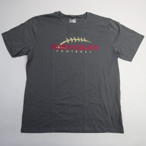 Boston College Eagles Under Armour HeatGear Short Sleeve Shirt Men's Gray New Cover