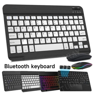 For Lenovo Tab M11 TB-330FU 11" 2024 Bluetooth Touchpad Backlit Keyboard Mouse - Picture 1 of 138