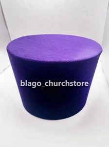 Cappello viola Kamilavka chiesa ortodossa chierici velluto Kalimavkion - Foto 1 di 6