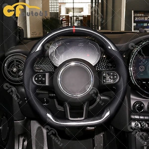 Volante de fibra de carbono real para BMW MINI LCI F54 F55 F56 F57 F60 2022+ - Imagen 1 de 9