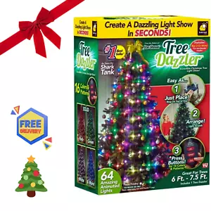 Star Shower Tree LED Lights Dazzler Christmas Indoor Outdoor Official Xmas Gifts - Picture 1 of 9