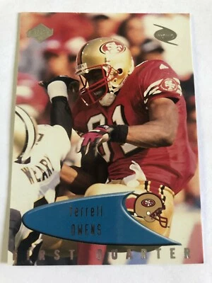 1998 Collector's Edge Odyssey Terrell Owens #128 San Francisco 49ers - Image 1 of 2