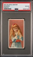 1891 N12 Allen & Ginter Fruits BANANA (PSA 4 VG/EX)