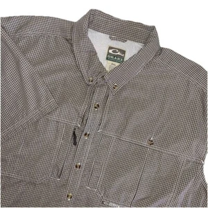 *Drake Waterfowl Vented Fishing Shirt Short Sleeve Fishing Mens Size 3XL-H - Picture 1 of 8